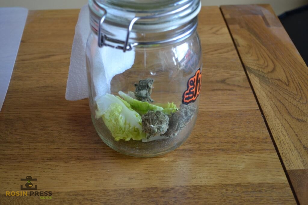 Cannabis jar re-hydration